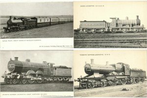 CHEMIN DE FER LOCS RAILWAY TRAINS ROYAUME-UNI 40 CPA Pre-1940 (L3389)