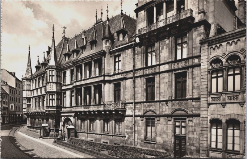 Luxembourg Palais Grand Ducal Vintage RPPC C191