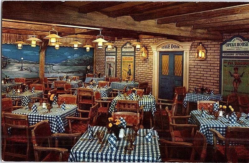 Postcard RESTAURANT SCENE Las Vegas Nevada NV AJ3075