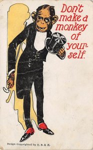 Don't make a monkey of yourself Monkey 1907 