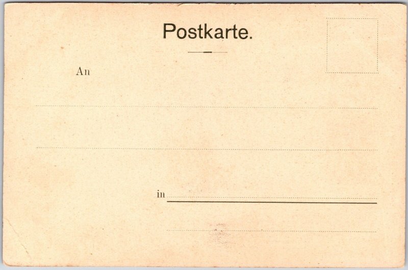 Muenchen - Sendlungerthirplatz Germany Building Grounds Pines Postcard