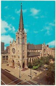Holy Name Cathedral, Chicago, Illinois, Vintage Chrome Postcard