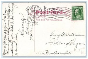 1911 Peabody Hall Lawrence Conservatory Music Field Appleton Wisconsin Postcard