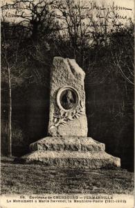 CPA Env. de CHERBOURG - FERMANVILLE - Le Monument a Marie Ravenel (245817)