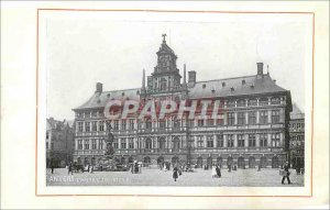 Postcard Old City Antwerp Hotel Antwerp Court of Museum Plantin