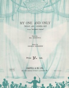 My One & Only George Gershwin Rare Sheet Music
