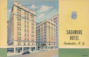 Sagamore Hotel Rochester's Finest, Rochester, New York - pm 1942 - Linen