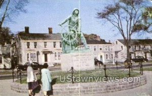 Statue to a Fisherman - Gloucester, Massachusetts MA  