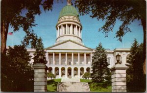 Maine Augusta State Capitol 1964