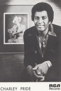 Charley Pride Country & Western LP Record Launch 1970s RCA Photo