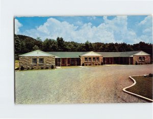 Postcard Schubert Motel Wartburg Tennessee USA