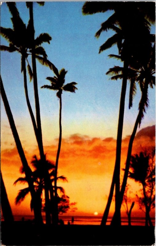 Hawaii - Sunset In Hawaii - [HI-078]