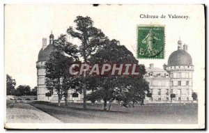 Old Postcard Chateau De Valencay