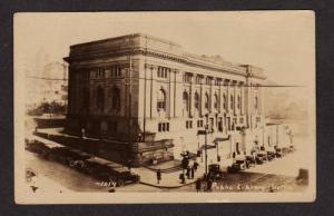 WA Seattle Library Bldg REAL PHOTO Washington State RPPC Real Photo Postcard PC