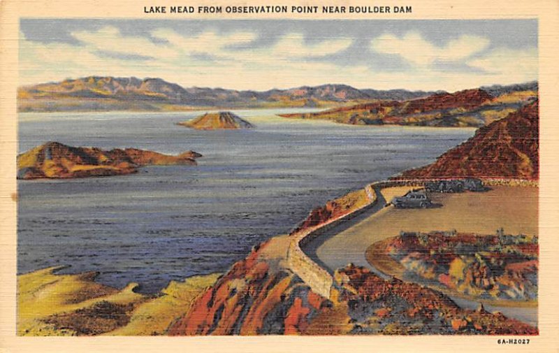 Lake Mead Boulder Dam, USA Unused 