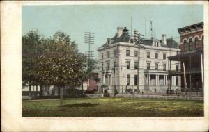 Pensacola FL Post Office From City Park 1903 Detroit Publishing Postcard