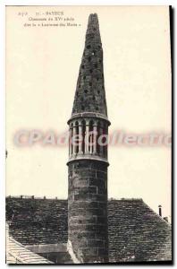 Postcard From Old Fireplace Bayeux eighteenth century called the Lantern of t...