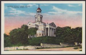 Warren County Courthouse,Vicksburg,MS Postcard