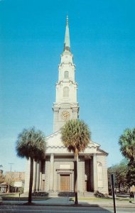 Savannah, GA Georgia  INDEPENDENT PRESBYTERIAN CHURCH  Vintage Chrome Postcard