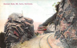 Sentinel Rock Mount Lowe California  