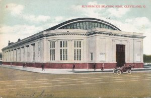 Cleveland, Ohio - Auto at Elysium Ice Skating Rink - pm 1908 - DB