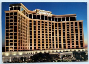 BILOXI, Mississippi MS ~ Night view BEAU RIVAGE CASINO Hotel   5x7 Postcard