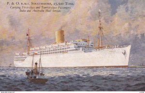 P.&O. Line Ocean Liner S.S. Strathmore , 1910s-20s