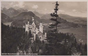 The Pfalz Kaub Germany Vintage Painting Postcard