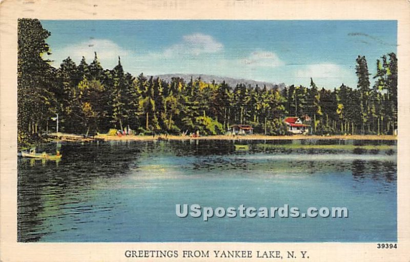 Greetings from - Yankee Lake, New York