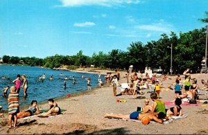 Canada Manitoba Killarney Lake Erin Park Swimming Beach