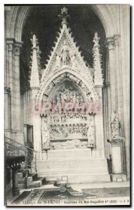 Postcard Abbey of St Denis Touibeau King Dagobert
