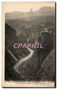 Old Postcard The Dauphine Line La Mure The Abimes From Drac And Mount needle