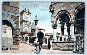 UDINE Angolo del Palazzo Municipale ITALY Postcard