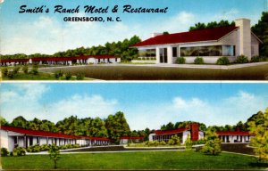 North Carolina Greensboro Smith's Ranch Motel & Restaurant