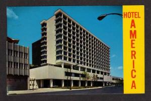 CT Hotel America HARTFORD CONNECTICUT CONN Postcard PC