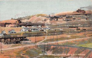 J57/ Victor Colorado Postcard c1910 Independence and Portland Mines 360