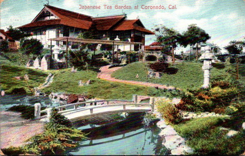California Coronado Japanese Tea Garden 1911