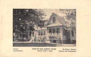 Smiths Ferry Massachusetts Home of Mrs.Robert Adams Antique Postcard J71151