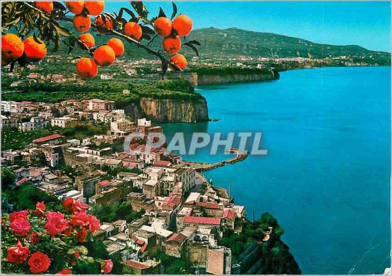 Modern Postcard Sorrento Panorama nach Osten