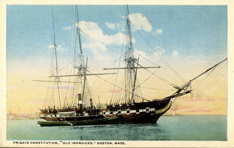 MA - Boston. Frigate Constitution, Old Ironsides