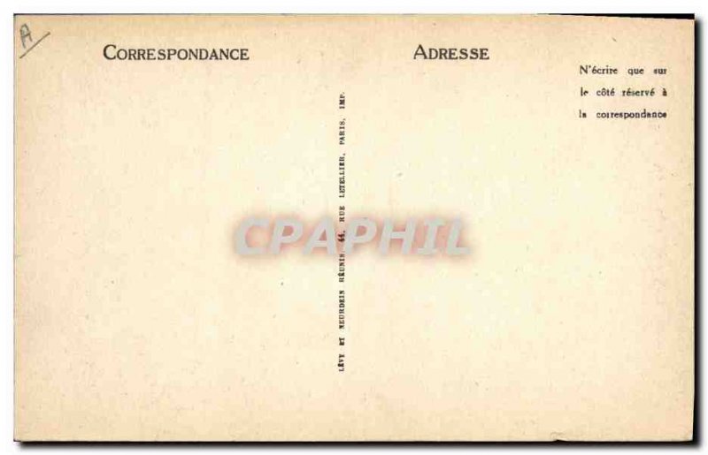 Postcard Old fishing boat boat