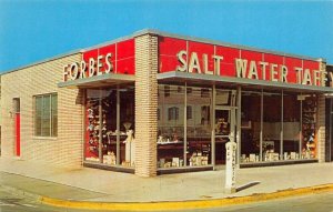 Virginia Beach Virginia Forbes Salt Water Taffy Vintage Postcard AA111074