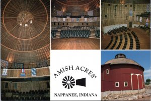Postcard IN Nappanee - Amish Acres - Round Barn Theatre
