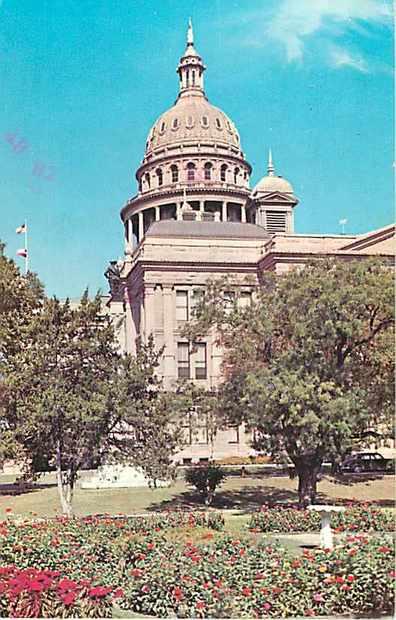 State Capitol Building Austin Texas TX 1977