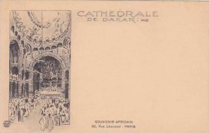 Senegal Cathedrale De Dakar Souvenir Africain