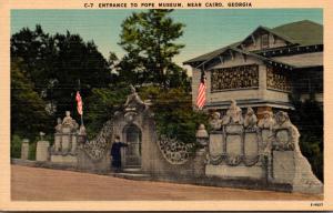 Georgia Cairo Pope Museum Entrance