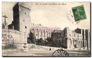 Avignon Old Postcard Palace of the Popes