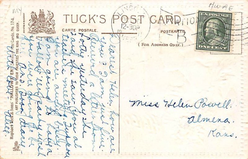 Raphael Tucks & Sons Halloween View Images