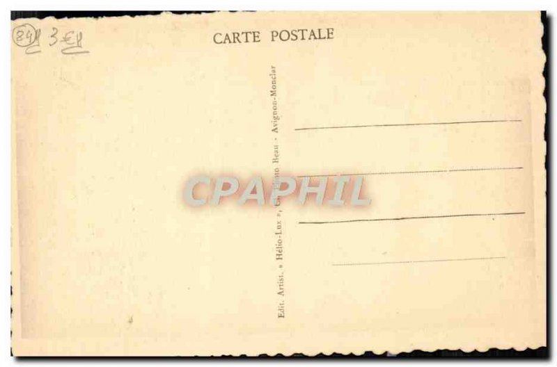 Old Postcard Avignon Vue Generale Petit Rhone Ile De La Barthelasse and Grand...