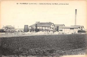 Paimboeuf France March Field Plant Street View Antique Postcard K62878